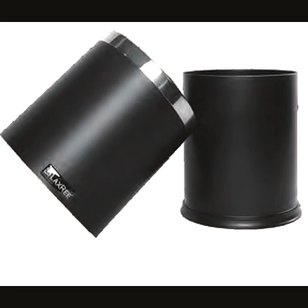 Double Layer Room Dustbin — PP, Leather Finish
