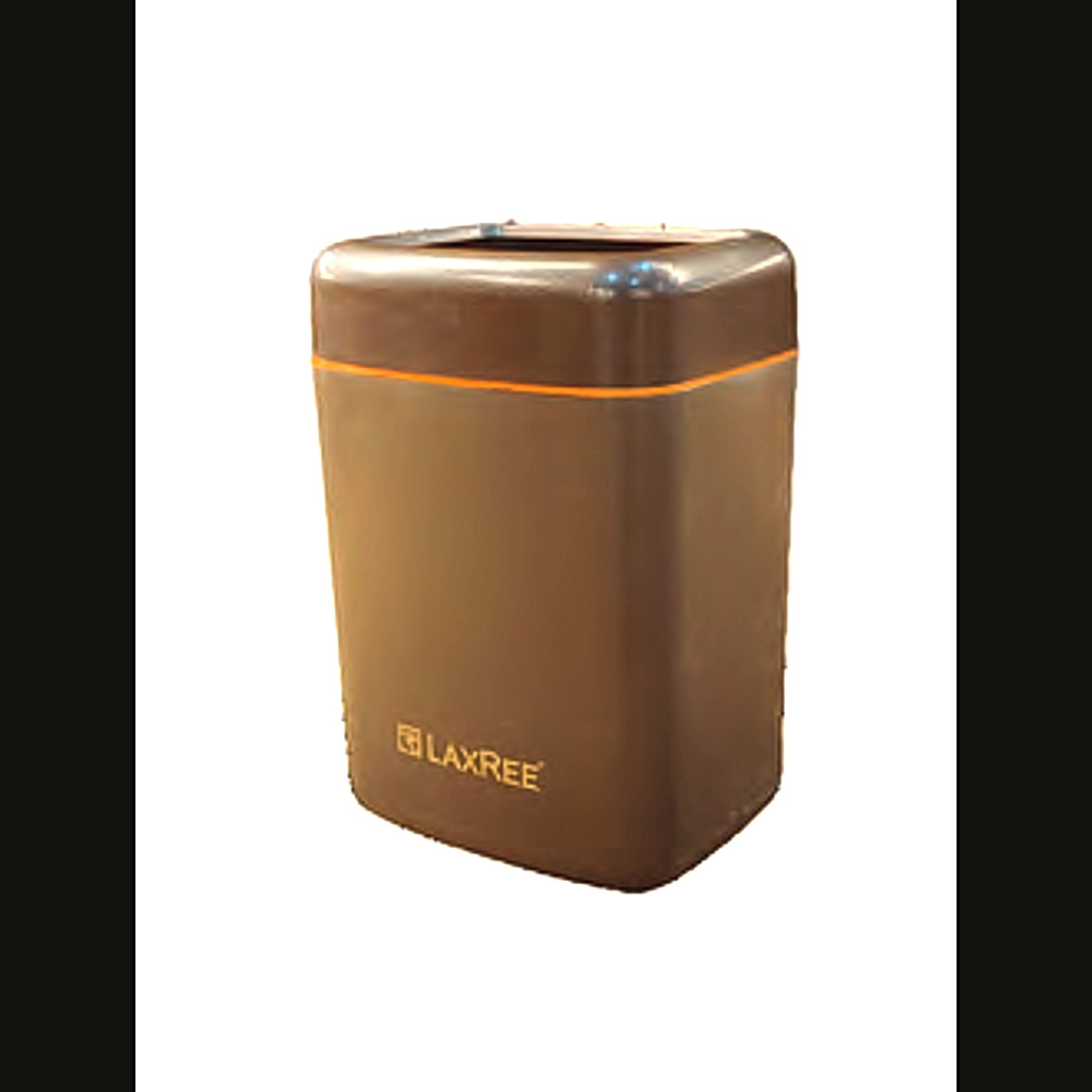 SS 5 Ltr Swing Lid Dustbin