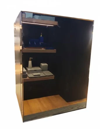 30L Mirror Finish Solid Door Absorption Mini Bar