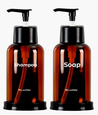 Manual Pump Soap Dispenser — 2 Bottles, 300ml