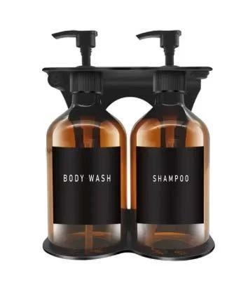 Manual Soap Dispenser — SS Bracket, PET Bottle, 400ml × 2