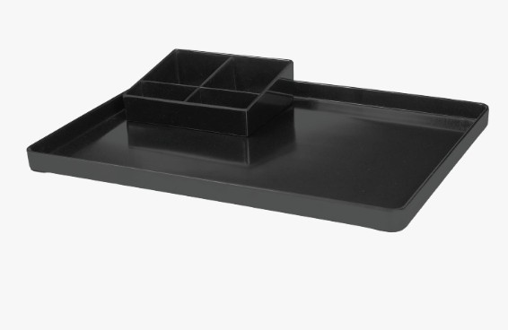 TCM Tray — Melamine with Sachet Holder