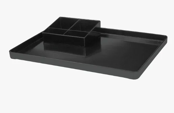 TCM Tray — Melamine with Sachet Holder