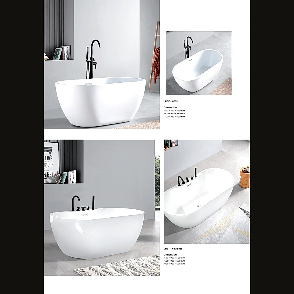 Freestanding Bath Tub — LRBT-6601B